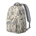 thumbnail image 2 of Nature-Inspired Waterproof Backpack - Artistic Butterfly Illustration, Ergonomic Design with Padded Straps for Spinal Support, Lightweight & Stylish, 2 of 5