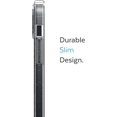 thumbnail image 3 of Étui Pailleté Gemshell pour iPhone 14 Plus, Modèle 6.7 Pouces, Transparent/clair avec Étui Pailleté Platine, 3 of 5