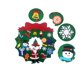 thumbnail image 3 of Guirnalda navideña de fieltro para colgar en la pared, adorno navideño, juguete para niños, regalo de Año Nuevo, colgante para árbol de Navidad, decoración, suministros para fiestas, 3 of 4