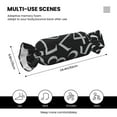 thumbnail image 3 of Salouo Numbers Pattern Cute Bolster Pillow,Cylindrical Pillow Long Pillow for Bed Round Side Pillow for Knee/Leg/Neck ,- Length 24.4" x 9.8" Diameter, 3 of 8