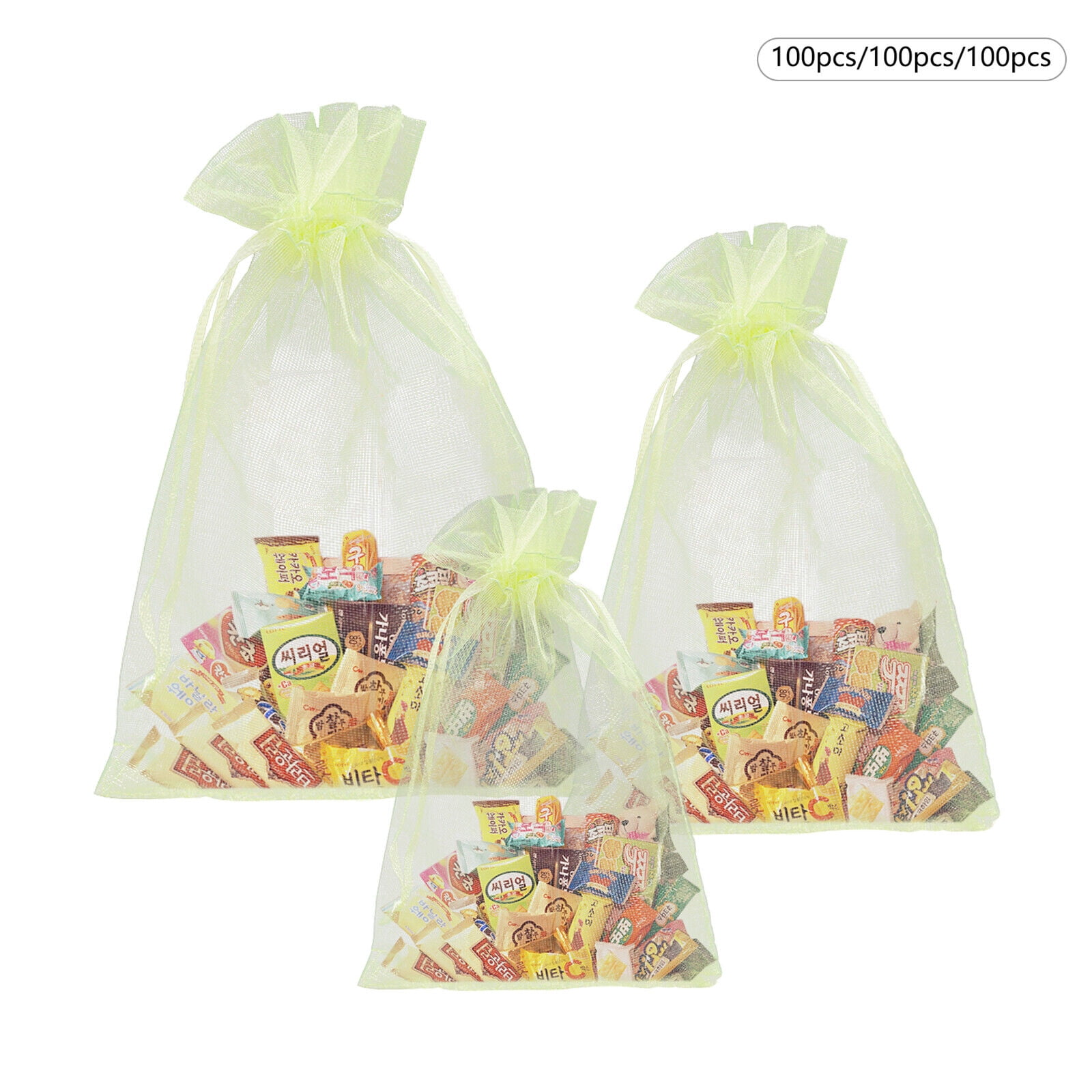 300* Fruit Netting Bags Garden Netting Bags W/Drawstring Fruit Protection Bags