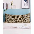thumbnail image 2 of Black Beige Modern Body Pillow Covers, Abstract Art Retro Soft Bed Throw Pillowcases Breathable Cooling Long Lumbar Body Pillow Sham Cover for Bed Sofa 20''x54'', 2 of 7