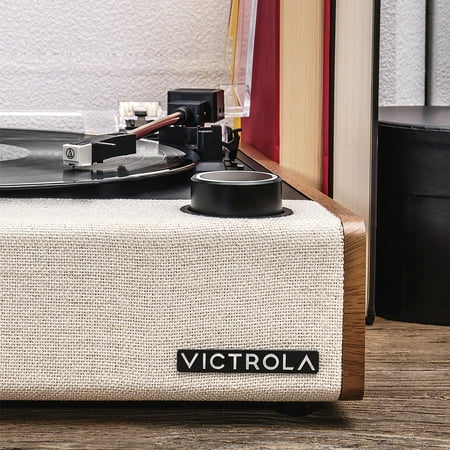 Victrola Eastwood II Bluetooth Record Player with 3 speed Turntable - Oak
