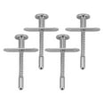 thumbnail image 4 of Miangastore 4pcs Spring Latch Metal Bolts Plunger Latches Spring Loaded Locking Pin Bed Fastening Fittings Crib Cabinet Plunger Latches Window Screen Repair Accessories, 4 of 8