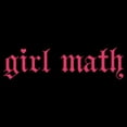 thumbnail image 2 of Women's Lost Gods Gothic Girl Math  Graphic T-Shirt, 2 of 4