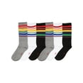 thumbnail image 2 of Angelina Rainbow Crew Socks (6-Pairs), 2 of 3