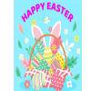 Cuadros Decorativos Conejito de Pascua hecho a mano 5D DIY Kit de dibujo de taladro redondo completo artesanía de pintura de diamante JShteea Nuevos Originales