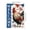 A, variant on LNOGEUPG 12x18 Inch Patriotic Flipflops Welcome Garden Flag, Double Sided 4th of July Red White Blue Chicken Outdoor Yard Flag, Retro Farmhouse American Patriotic Decorative Flag