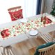 thumbnail image 1 of Camino de Mesa Navideño | Estilo Mantel para Cocina | Ideal para Fiestas Navideñas En Interiores y Exteriores | Rojo 180X33Cm 110G Poliéster | Diseños Festivos | Uso Versátil | Material de Alta Calid, 1 of 6