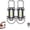 2pc, variant on Yuonry Portable Rechargeable Bright Keychain Flashlight Phone Charger, Mini Keychain Flashlight, 7 Lighting Modes, 1200 Lumens EDC Waterproof Keychains Flashlight (4pc)