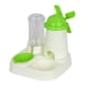 thumbnail image 1 of Comedero automático para gatos y dispensador de agua. Suministros de viaje. Almacenamiento de alimentos para mascotas. Comida para mascotas. Verde, 1 of 9