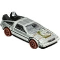 thumbnail image 4 of Time Machine (Railroad Version) Brushed Metal "Back to the Future Part III" (1990) Movie Diecast Model Car by Hot Wheels, 4 of 4