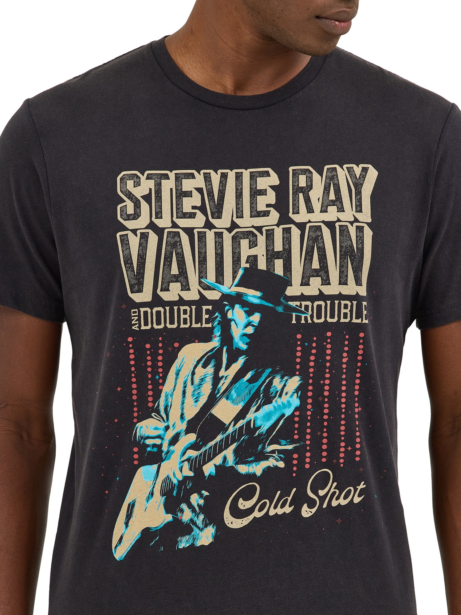 Wrangler® Men's Short Sleeve Stevie Ray Vaughan Graphic Tee, S-3XL