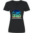 thumbnail image 3 of Inktastic Panama City Beach Vacation Women's V-Neck T-Shirt, 3 of 5