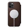 thumbnail image 1 of NM01963585 MagSafe Leather Folio Case iPhone 12/12 Pro Rustic Brown, 1 of 3