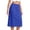Blue, variant on SRZYMJ Half Slips for Women Underskirt Short Mini Skirt