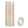 thumbnail image 1 of Cinta adhesiva transparente para oficina, 12 rollos de 20 yardas, ideal para estudiantes y manualidades., 1 of 6