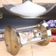 thumbnail image 4 of 15/30/ Reloj Temporizador de Arena Decoración para Sandglass Office Desk Ornament Oro Baoblaze Reloj de arena del metal, 4 of 8
