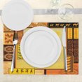 thumbnail image 3 of Ambesonne Afro Place Mats Set of 4, Folkloric, Standard Size, Multicolor, 3 of 6
