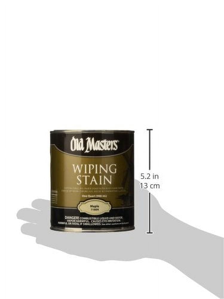 Old Masters 11604 1 Quart Maple Wiping Stain