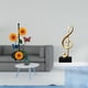 thumbnail image 2 of Soporte de papel higiénico,Porta toallas de papel de encimera,Figura de escritorio,Escultura de nota musical para escritorio,oficina,decoración del hogar,Figura decorativa de, 2 of 8