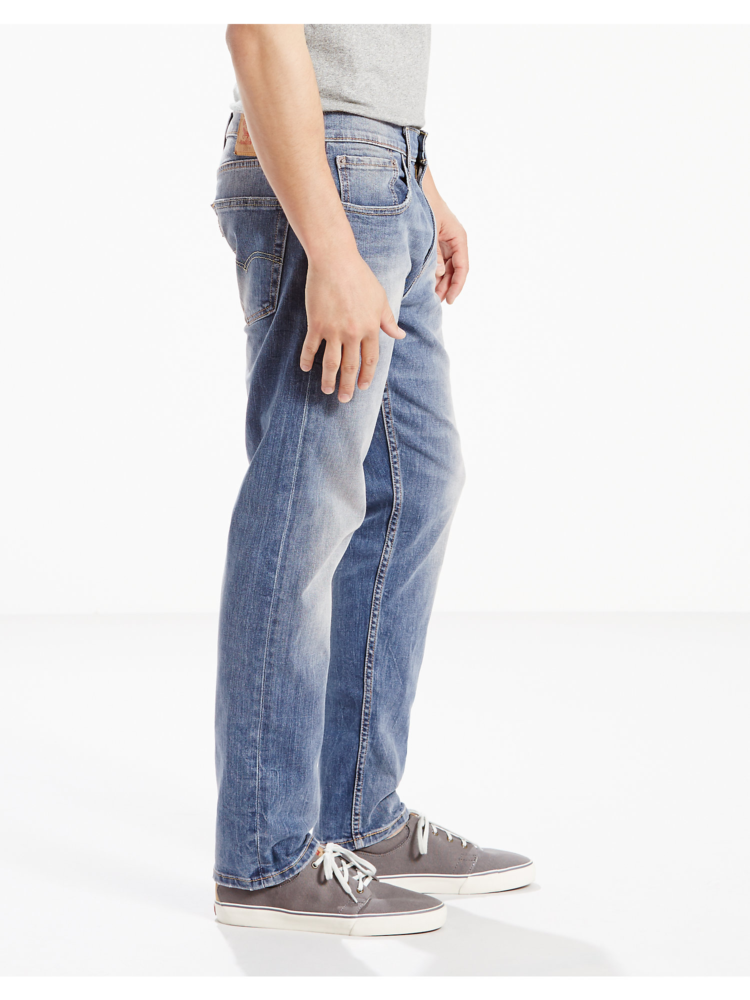 Levi's Mens 502 Regular Fit Stretch Tapered Jeans - image 5 of 8