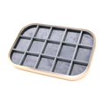 thumbnail image 2 of Milageto Jewelry Tray, Jewelry Organizer, Aluminum Alloy Jewelry Display Tray, Jewelry Storage Tray for Selling Store Drawer Showcase E, 2 of 8