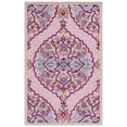 thumbnail image 2 of SAFAVIEH Bellagio Rio Floral Wool Area Rug, Pink/Multi, 5' x 8', 2 of 11