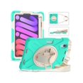 thumbnail image 1 of Case for iPad Mini 6 2021 (6th Generation) with Pencil Holder / 360 Rotation Stand / Hand Strap and Shoulder Strap Rugged Shockproof Cover for iPad Mini 6th Gen 8.3 Inch, 1 of 7