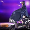 thumbnail image 1 of Poncho para bicicleta para hombre y mujer, poncho para estudiantes, impermeable para coche eléctrico pequeño, sombrero grande para adultos con ala ancha, 1 of 4