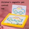 Magnetic Drawing Board for Kids - Magna Dots Doodle Board with Magnetic Pen - 11.8”/30cm Portable Size with Kid Safe Magnets - Fun Toy Christmas Birthday Gift