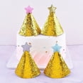 thumbnail image 2 of Gorros de feliz cumpleaños para niños, gorro de fiesta con bola difusa para fiesta de cumpleaños, Festival, también se aplica a Navidad, 1 unidad, 2 of 4