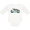thumbnail image 3 of Inktastic Motorcycle Boys or Girls Long Sleeve Baby Bodysuit, 3 of 5