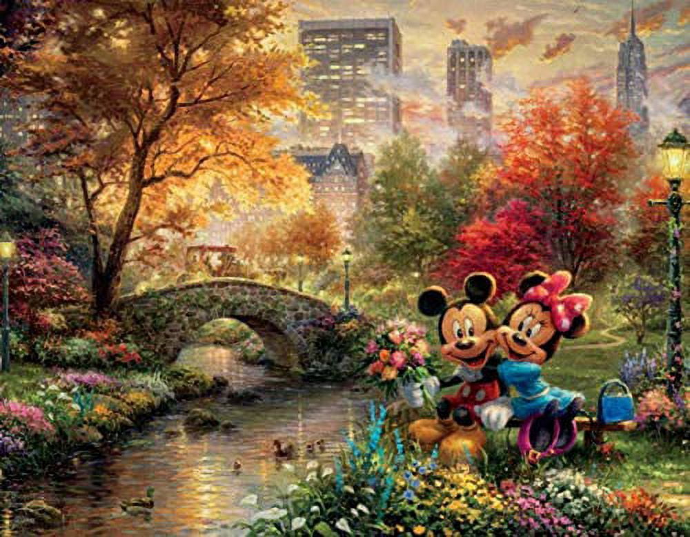 Ceaco - Thomas Kinkade - The Disney Collection - 4 In 1 Multipack - Jigsaw Puzzle