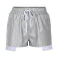 thumbnail image 5 of POROPL Shorts for Women Summer Fashion Shorts with Pockets Lace-Up Short, 5 of 5