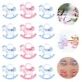 thumbnail image 2 of Shisuyan 48pcs Acrylic Rocking Horse Toy Mini Desktop Rocking Horse Ornament for DIY, 2 of 8
