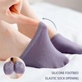 thumbnail image 6 of 6 Pairs Toe Topper Socks Women Invisible Socks Toe Cover Liner Half Socks Seamless Non-Slip Toe Half Socks, 6 of 6