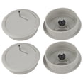 thumbnail image 2 of 4 Pcs 53mm Drill Hole Plastic Home Computer Desk Cable Cord Grommets, 2 of 4