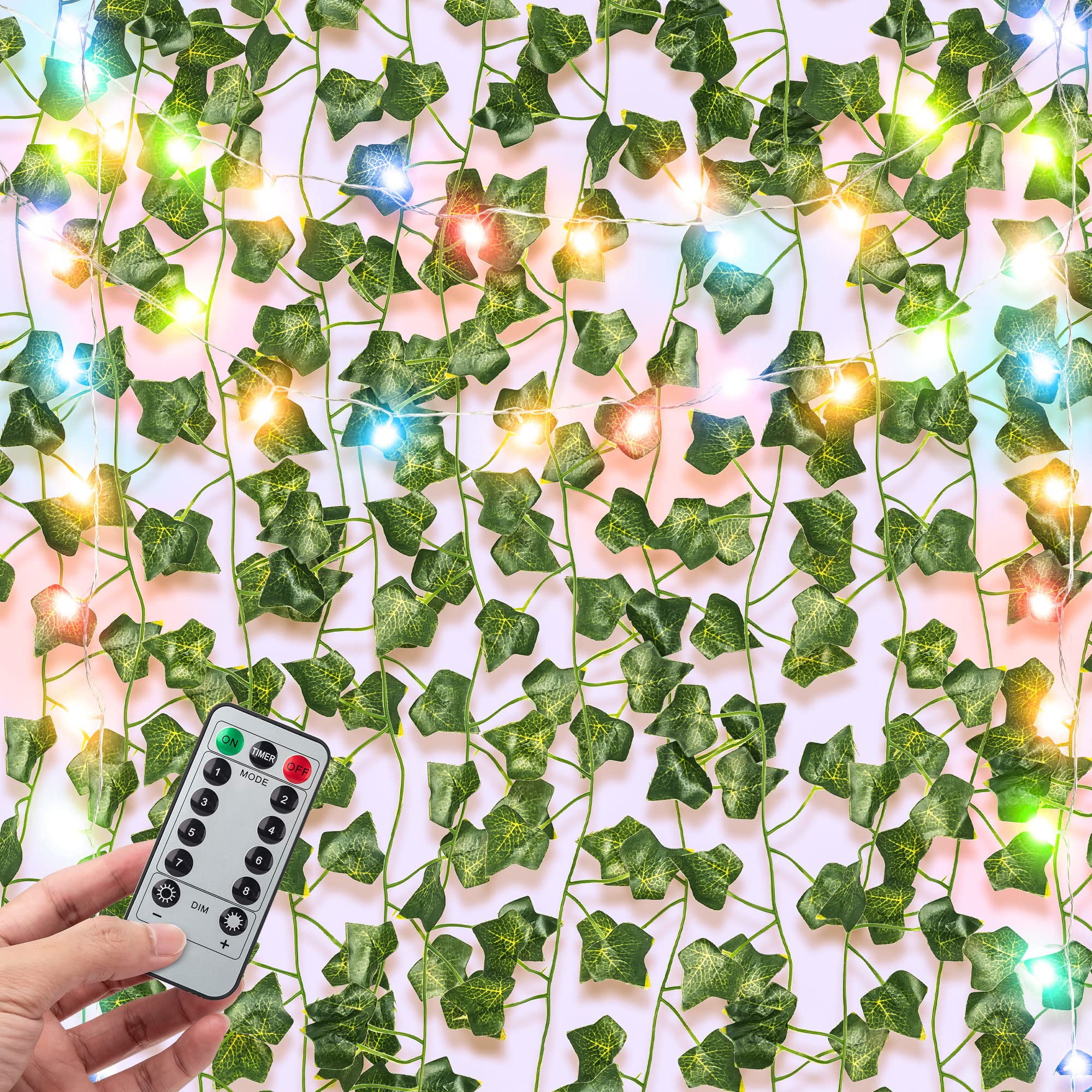 Ivy Fake Vine String Lights Artificial Ivy With String - Temu