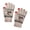 Khaki, variant on Under $1 Women’s Full-Finger Knit Gloves Warm Touchscreen Outdoor Winter Driving Gloves