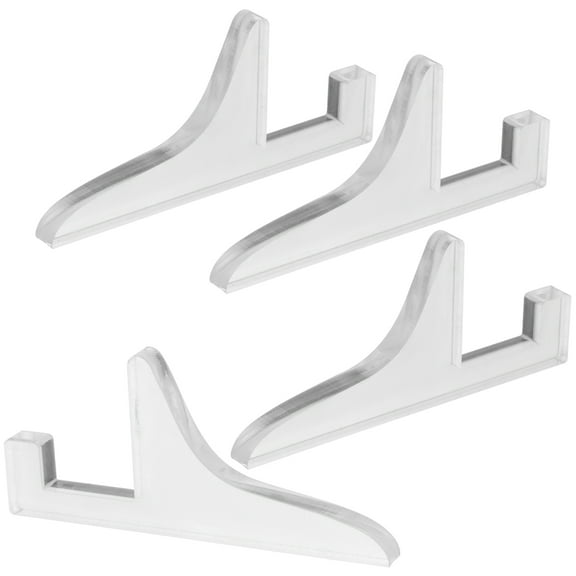 2 Pairs Photo Frame Stand Bookshelves Picture Frame Stand Plate Display Stands Easel Display Stands