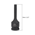 thumbnail image 4 of Uxcell H7 1/2-Inch Socket de Impacto de Broca Hexagonal Métrica de Acero Cr-Mo Negro 1pcs, 4 of 5
