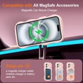 thumbnail image 2 of Funda magnética para iPhone 17, compatible con MagSafe, diseño de marco de onda transparente 2025, funda de borde suave, bonita funda protectora mate transparente a prueba de golpes, 2 of 6