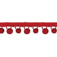 thumbnail image 1 of Simplicity Ball Fringe 1-1/8"X12yd-Red - 186 269R-065, 1 of 2