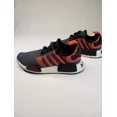 thumbnail image 2 of Adi-das NMD R1 Stencil Pack G27951 Black Solar Red Sneakers men's size 5, 2 of 6