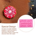 thumbnail image 4 of relayinert Fondant Molds Cartoon Happy Birthday Design Embossed Mould English Letters Chocolate Making Die Household Restaurant Pink 1Set, 4 of 6