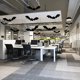thumbnail image 5 of 12pcs simulación de murciélagos voladores colgantes horribles bats de fieltro de diseño de halloween accesorios, 5 of 5