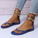 thumbnail image 5 of Sandalias de verano para mujer, sandalias informales para mujer, sandalias de playa romanas Wmkox8yii nm9463, 5 of 5
