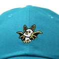 thumbnail image 2 of Dalix Honduran Bat Cap Embroidered Dad Baseball Hat Cotton Adjustable Womens in Teal, 2 of 5