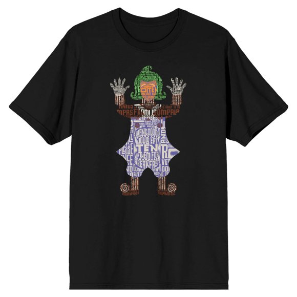 Willy Wonka & The Chocolate Factory Oompa Loompa Black T-Shirt